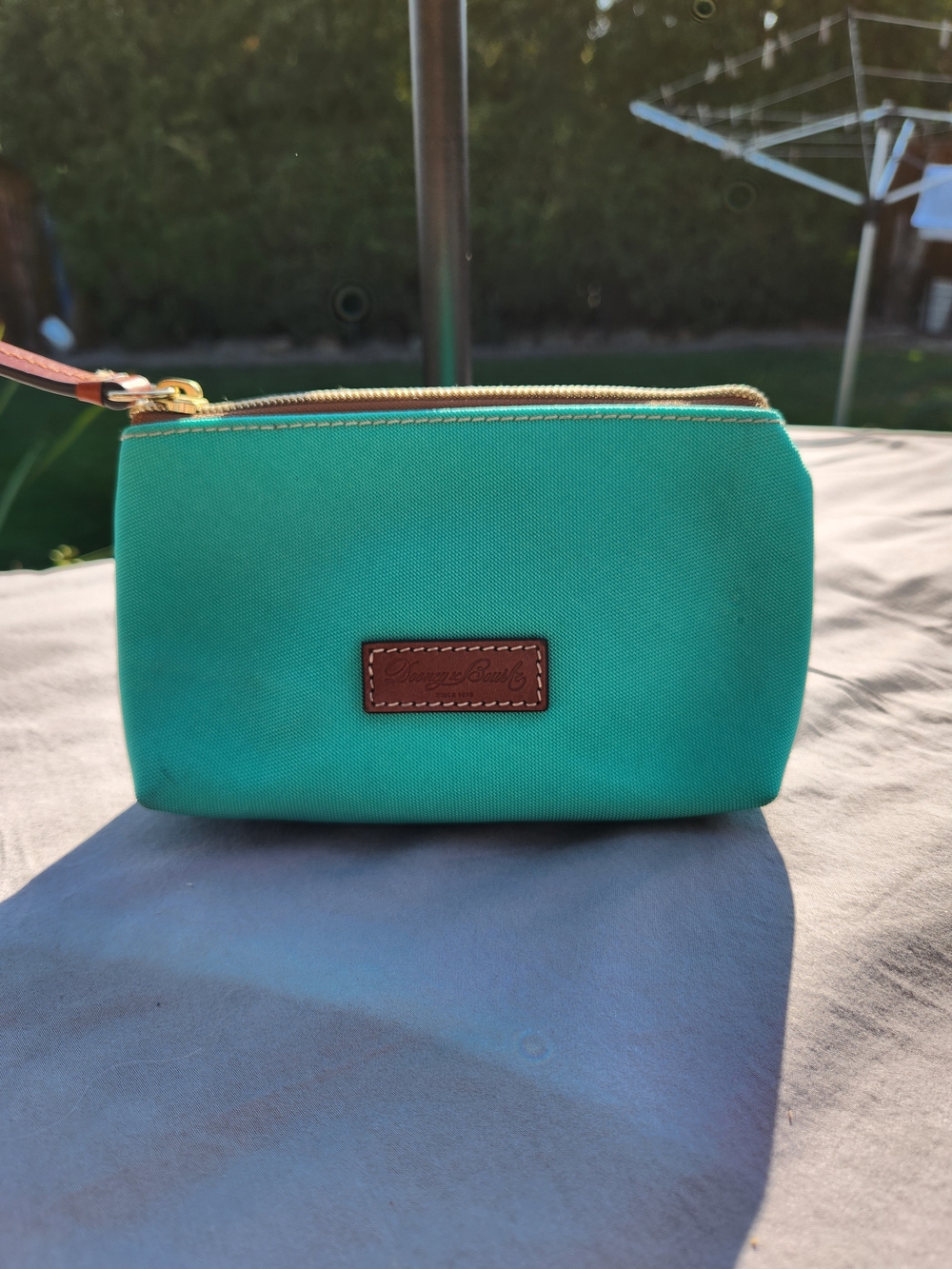 Dooney And Burke  Canvas Zip Pouch